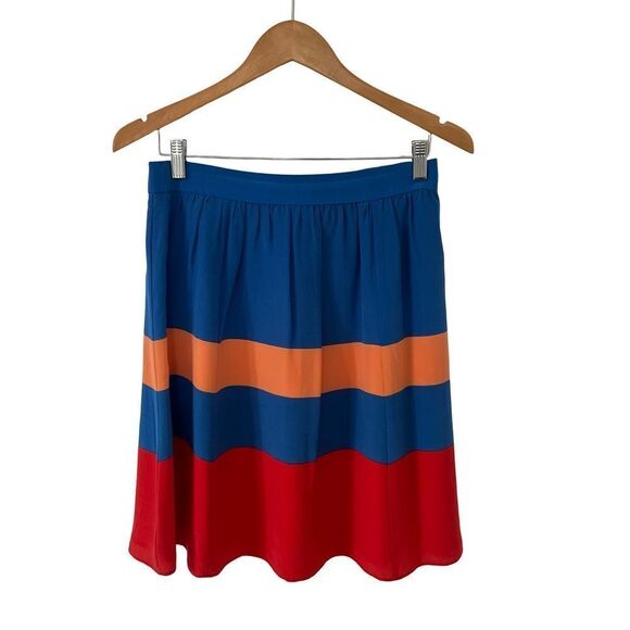 J.Crew A-Line 100% Silk Skirt #82416 - Picture 1 of 7